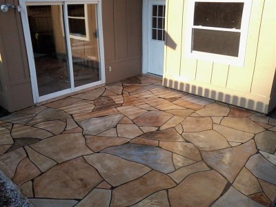 Patio Floor (Step-by-Step Process)